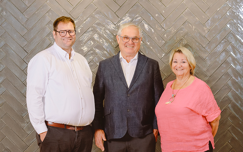 Domink, Siegfried und Petra Beck